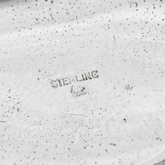 Vintage Sterling Silver 925 Engraved Leaf Brooch - Picture 4 of 6